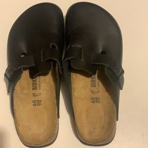 Birkenstock Boston Supergrip Leather